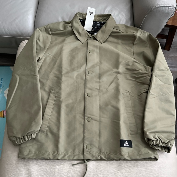 NWT - Adidas Future Icon 3-Bar Coach Jacket- Size XL - Picture 4 of 12